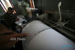 GEMPA BUMI : Gempa 4,4 SR Guncang Pacitan