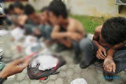 KENAKALAN PELAJAR : Diduga akan Tawuran, 9 Pelajar Ditangkap, Salah Satunya Masih SD!