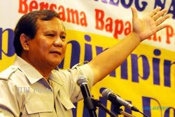 KAMPANYE TERBUKA : Prabowo jadi Jurkam, 20.000 Orang Siap Dikerahkan