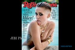 Miley Cyrus Tampil Bugil di Rolling Stone