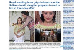 ROYAL WEDDING NGAYOGYAKARTA : Pernikahan GKR Hayu dan KPH Notonegoro Mendunia 