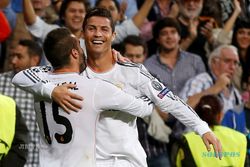 LIGA CHAMPIONS : Ronaldo 2 Gol, Madrid Hancurkan FC Copenhagen  