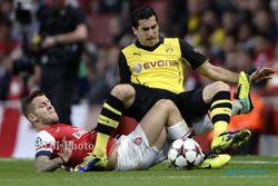 ARSENAL VS BORUSSIA DORTMUND : Babak Pertama, The Gunners-Dortmund Sama Kuat 1-1