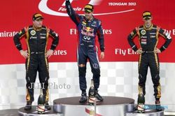 GP F1 KOREA : Sukses Kuasai Sirkuit Yeongam, Vettel Juara