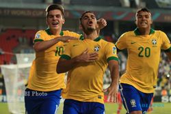 WORLD CUP U-17 : Gol-Gol Telat Brazil ke Gawang Rusia Bawa Tim Samba ke Perempatfinal