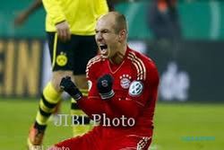 LIGA CHAMPIONS : Gantian Robben Menolak Lakukan Penalti