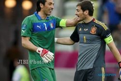 JELANG REAL MADRID VS JUVENTUS : Buffon Puji Casillas