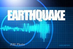 Gempa 4,5 SR Goyang Soloraya dan Jogja Petang Ini