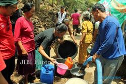 KEKERINGAN GUNUNGKIDUL : Masih Ada Hujan, Sejumlah Desa Belum Ajukan Bantuan Air Bersih