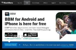 BBM UNTUK ANDROID : Blackberry Berencana Monetize Layanan Fitur-Fitur BBM