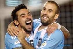 Kualifikasi Piala Dunia 2014 : Lavezzi Bawa Argentina Juara Zona Conmebol