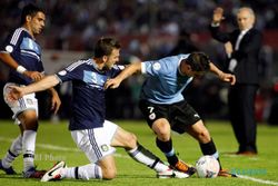 Kualifikasi Piala Dunia 2014: Kalahkan Argentina, Uruguay Tetap Jalani Play-off