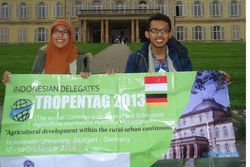 Teliti Pakan Unggas di Kulonprogo, Dua Mahasiswa UGM Presentasi di Jerman
