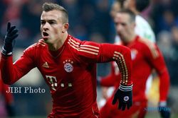 PEMAIN CEDERA : Bayern Kehilangan Xherdan Shaqiri 7 Pekan