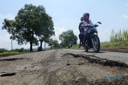 INFRASTRUKTUR KULONPROGO : Warga Hargowilis Keluhkan Jalan Rusak