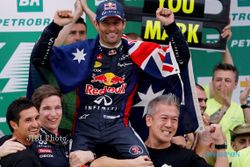 GP F1 Brasil: Vettel Cetak Rekor, Webber Rayakan Perpisahan dengan Finis di Urutan Kedua