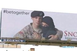 Foto Tentara Peluk Wanita Muslim Hebohkan Warga LA