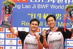 GANDA INDONESIA PERINGKAT SATU DUNIA :  Tak Mau Berpuas Diri, Hendra/Ahsan Penasaran Gelar All England