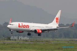 INSIDEN PENERBANGAN : Alami Masalah Teknis, Lion Air Mendarat Darurat di Makassar
