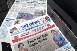  SOLOPOS HARI INI : Bursa Capres, Konflik Suporter, Wali Kota Solo Tak Penuhi Panggilan Polisi