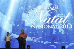 NATAL 2013 : Presiden SBY Ajak Tangkal Pemikiran Radikal