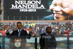 NELSON MANDELA TUTUP USIA : Obama & 3 Mantan Presiden AS Hadiri Penghormatan Terakhir Mandela