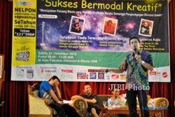 SUKSES BERMODAL KREATIF : Lakukan Usaha Sesuai Kesenangan