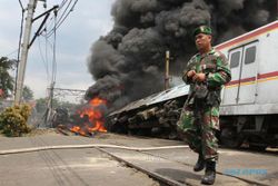 KRL VS TRUK TANGKI : Lagi, 3 Korban Tewas Dievakuasi dari Gerbong