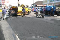 DPU Klaten Rampungkan Perbaikan Jalan di Sribit