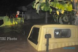 BANJIR DI GUNUNGKIDUL : Puluhan Rumah di Wonosari Terendam Air Setinggi 1 Meter