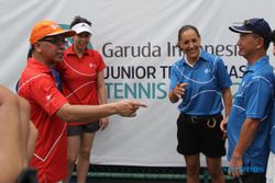 GARUDA SELENGGARAKAN TENNIS OPEN