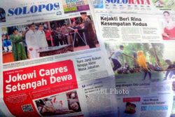 SOLOPOS HARI INI : Jokowi Capres Setengah Dewa, Yuro Janji Rukun, dan Kesempatan Kedua Buat Rina