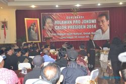  PILPRES 2014 : Sukarelawan Jokowi Jateng Deklarasikan Diri 