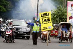 LALU LINTAS SOLO : Bundaran Baron Dibongkar, Diganti Traffic Light