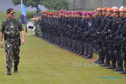 AKSI TERORISME : TNI Persiapkan Personel Tangani Teroris
