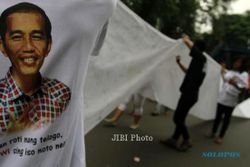 FOTO CAR FREE DAY : Pendukung Jokowi Galang Tanda Tangan