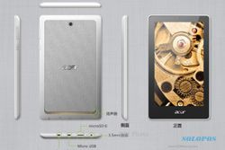 GADGET BARU MURAH : Tablet Terbaru Acer Dihargai Rp 1,2 juta