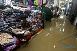 Pasar Tradisional di Bantul Langganan Banjir