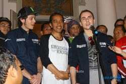 GOWES BARENG JOKOWI : Lorenzo dan Rossi Kagumi Jokowi