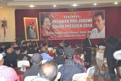 JOKOWI CAPRES : Deklarasi Pro Jokowi Capres Diikuti Buruh Hingga Akademisi
