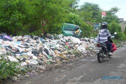 Tepi Jalan di Sleman Jadi Tempat Pembuangan Sampah