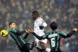 SASSUOLO VS AC MILAN, 4-3 : Sempat Unggul Dua Gol, Milan Akhirnya Tumbang