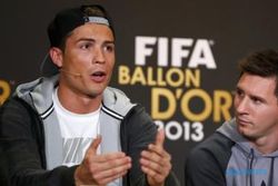 GALA BALLON D'OR 2013 : Messi Puji Ronaldo sebagai Pemain Luar Biasa