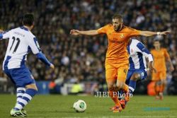 COPA DEL REY : Gol Tunggal Benzema Menangkan Madrid atas Espanyol
