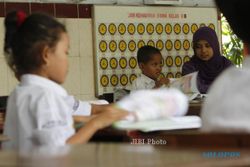 FOTO KELAS INKLUSI : Kekurangan Guru Pendamping Kelas 