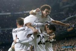 REAL MADRID VS ATLETICO MADRID : 2 Gol Bunuh Diri Menangkan Los Blancos 3-0