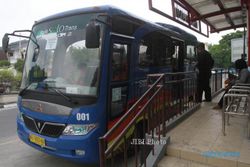 TRANSPORTASI SOLO : Bus BST Koridor 3 Beroperasi, Wali Kota Solo Ingatkan Sopir soal Ini