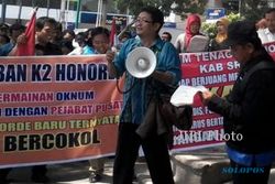 KASUS HONORER K2 BANTUL : Dipaksa Mengundurkan Diri, 38 Tenaga Honorer Bikin Surat Pernyataan