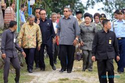 FOTO AGENDA PRESIDEN : SBY Tinjau Potensi Tambak