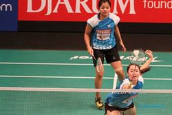 DJARUM SUPERLIGA 2014 : Duel Ganda Putri Indonesia vs Jepang Berlangsung Seru